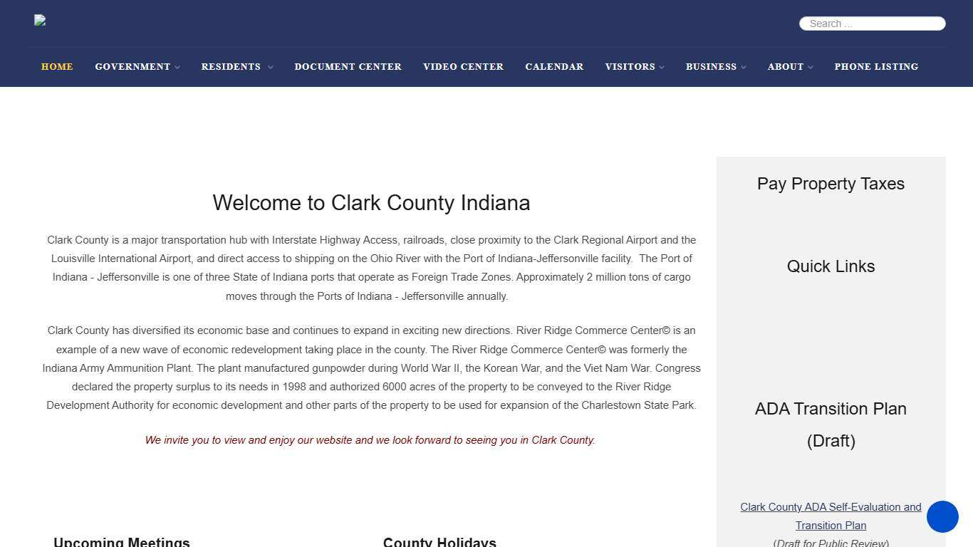 Clark County Indiana Community Portal